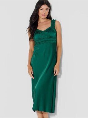 Elegant Green Women's Nightgown